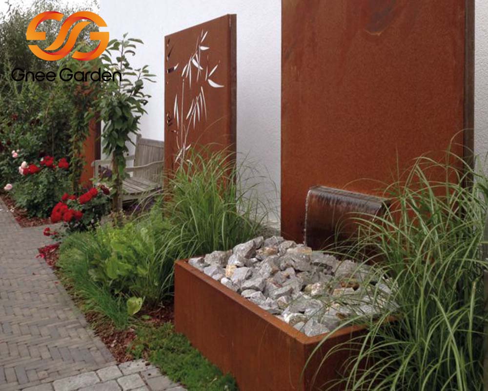 Corten Steel garden ponds Corten Steel garden ponds