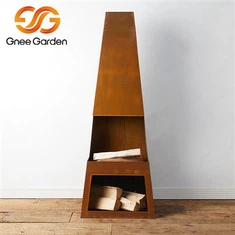 コールテンスチールガーデン暖炉