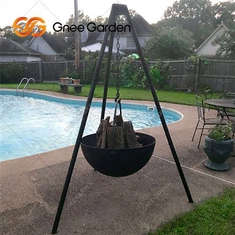 屋外バーベキューピットさびたコルテン鋼