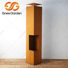 販売のための耐候性鋼暖炉