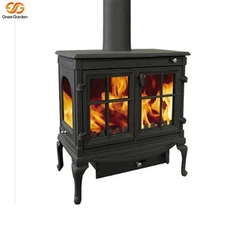 ブラックキャストルロン暖炉