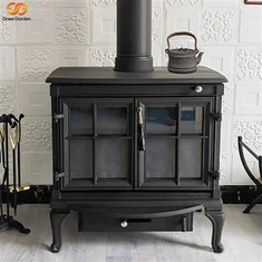 コンテンポラリーキャストルロン暖炉